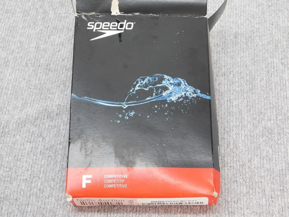 Speedo Swimsuit Womens 8 34 Black Competitive One Piece Swim Team Practice Suit